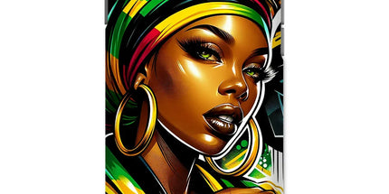 Gift For Her Rasta Queen Street Black Women Gift Tough Phone Case - D'Sare