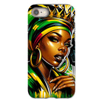 Gift For Her Rasta Queen Street Black Women Gift Tough Phone Case - D'Sare