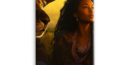 Empress Divine: The Black Feminine & Lion of Judah Legacy Snap Phone Case by Prodigi