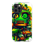 Graffiti Odyssey Surreal Urban Jungle Car Junk Yard Tough Phone Case - D'Sare