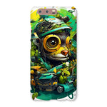 Nature's Resilience: Surreal Auto-Forest Artwork - Whimsical Raccoon and Greenery Infused Car  Snap Phone Case - D'Sare