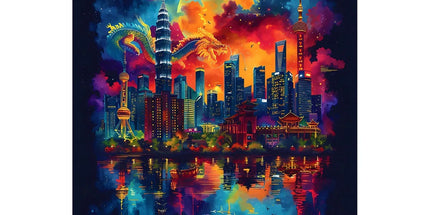 2024 Year Of The Dragon Celebration Temporary Tattoo by Prodigi