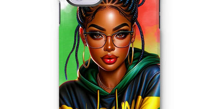 Irie Island Girl Tough Phone Case by Prodigi