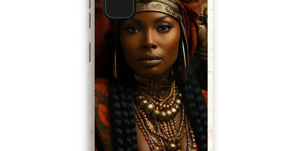 Empress Ebony Leopard Luxe MelanatedME Eco Phone Case by Prodigi