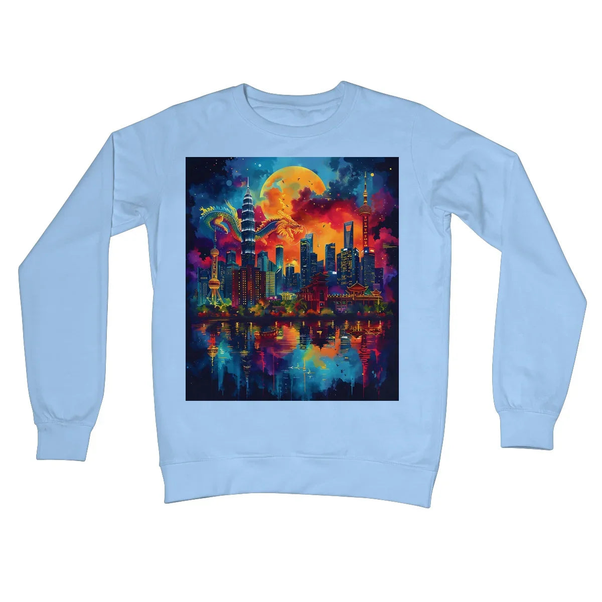 2024 Year Of The Dragon Celebration Crew Neck Sweatshirt - D'Sare