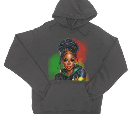 Irie Island Girl  College Hoodie - D'Sare