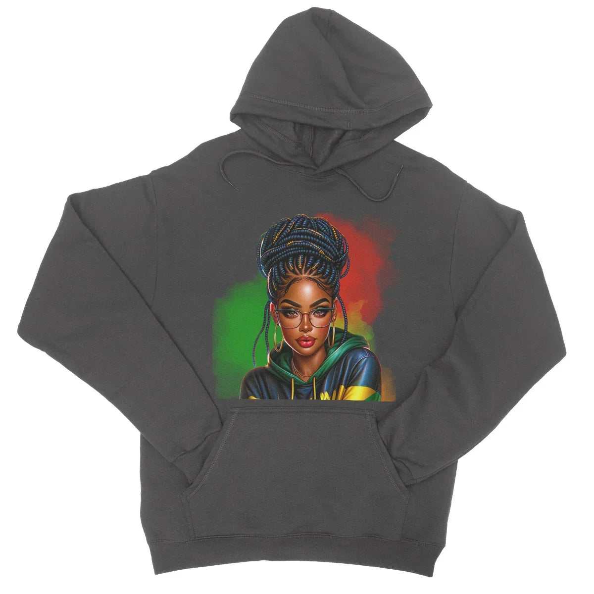 Irie Island Girl  College Hoodie - D'Sare