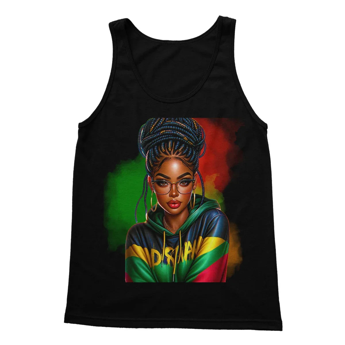 Irie Island Girl  Softstyle Tank Top - D'Sare