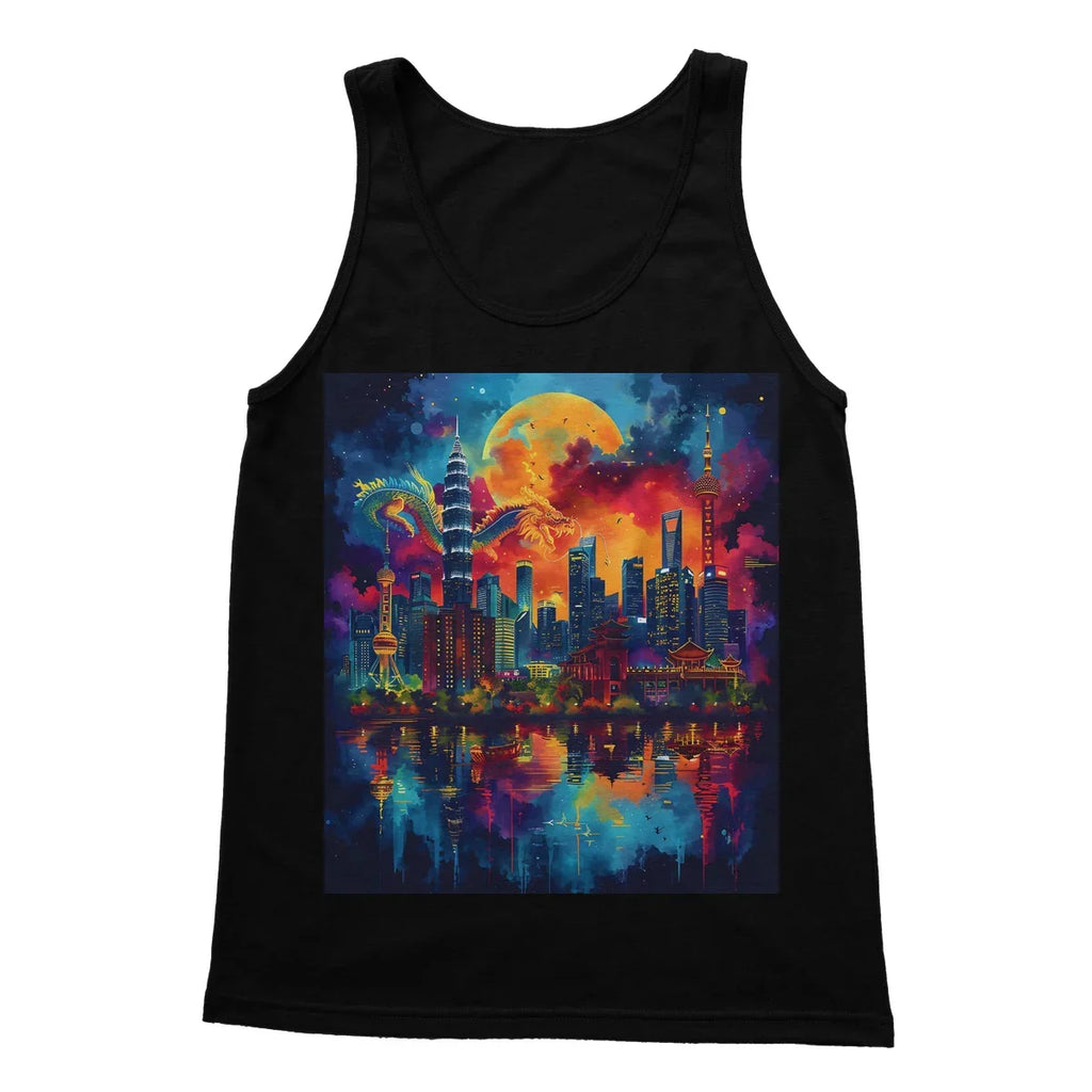 2024 Year Of The Dragon Celebration Softstyle Tank Top - D'Sare