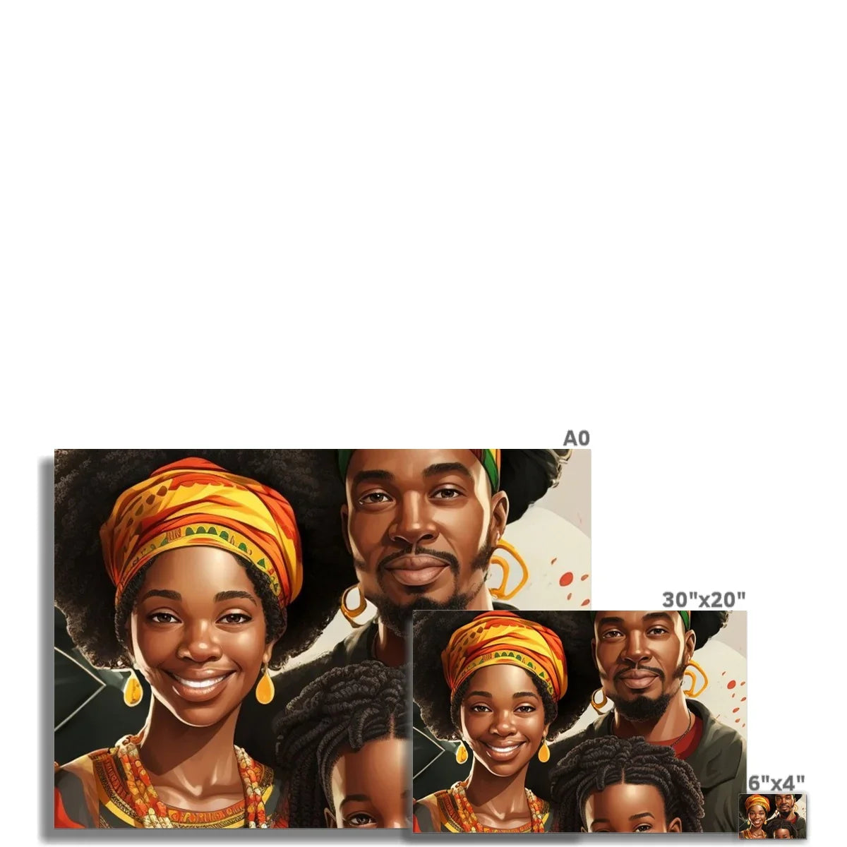 Blessed Kwanzaa Rolled Eco Canvas - D'Sare