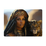 Blue Empress and The Majestic Leopard Placemat