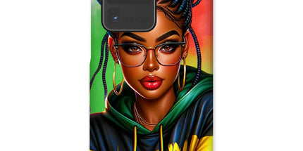 Irie Island Girl Snap Phone Case by Prodigi