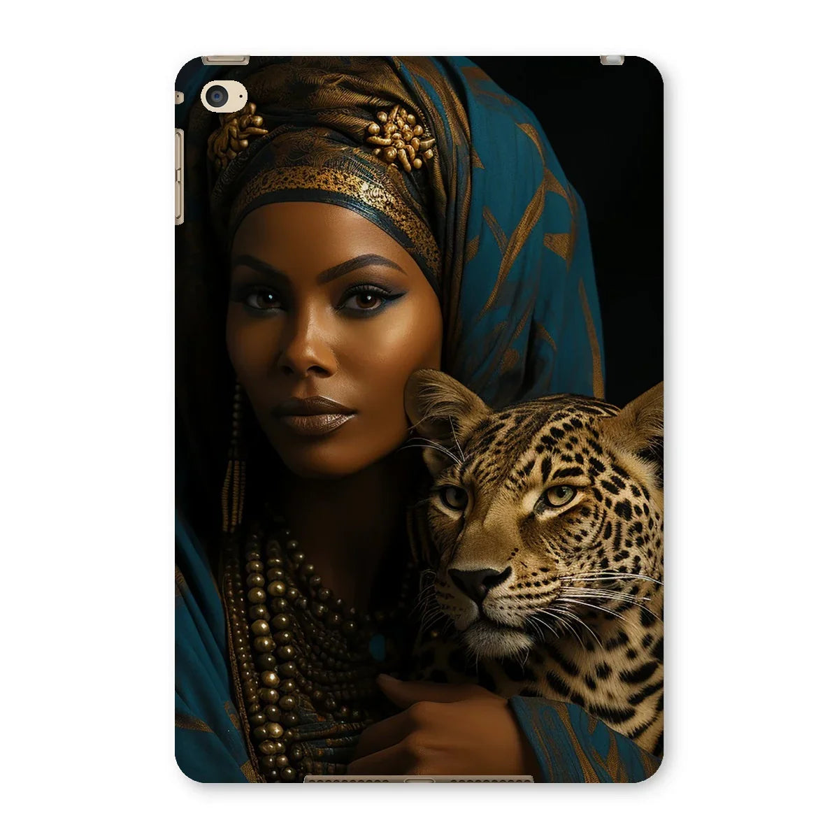 Leopard Luxe Lady Glamorous Empress  Tablet Cases - D'Sare