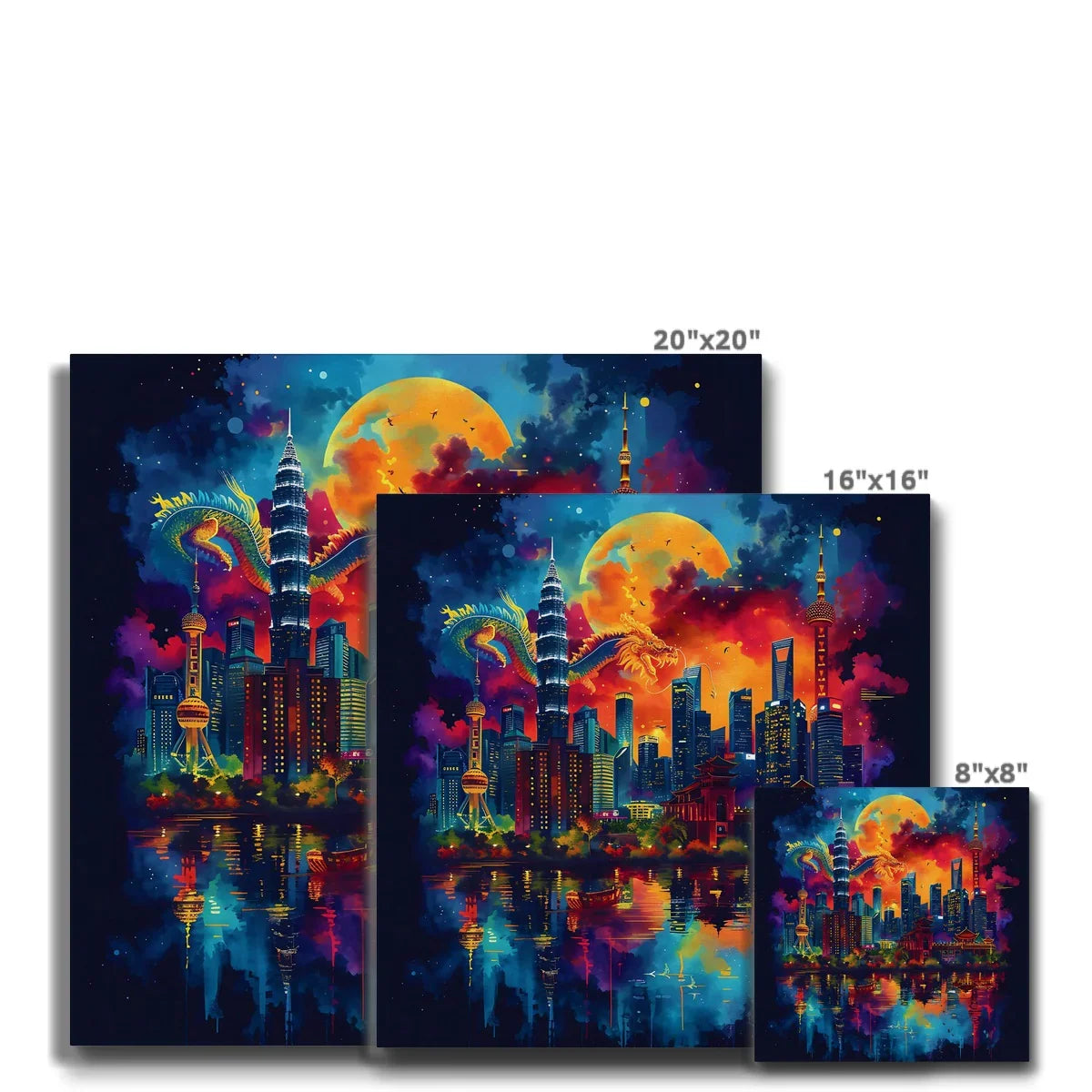 2024 Year Of The Dragon Celebration Eco Canvas - D'Sare