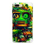 Graffiti Odyssey Surreal Urban Jungle Car Junk Yard Tough Phone Case - D'Sare