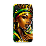 Gift For Her Rasta Queen Street Black Women Gift Tough Phone Case - D'Sare