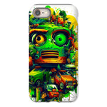 Graffiti Odyssey Surreal Urban Jungle Car Junk Yard Tough Phone Case - D'Sare