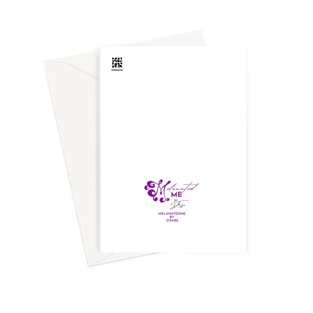 “Charming Sunflower Birthday Card for Little Girls - Vibrant Yellow & Purple Design with Joyful Wishes Greeting Card - D'Sare