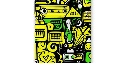 Graffiti Green and Yellow Abstract: A Dive into Vibrant Urban Art Snap Phone Case by Prodigi