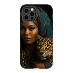 Leopard Luxe Lady Glamorous Empress  Tough Phone Case - D'Sare