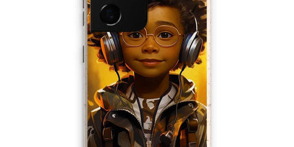 Little Boy Dino Dream: MelanatedMe Adventures by D'Sare Eco Phone Case by Prodigi