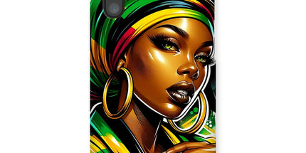Gift For Her Rasta Queen Street Black Women Gift Snap Phone Case - D'Sare