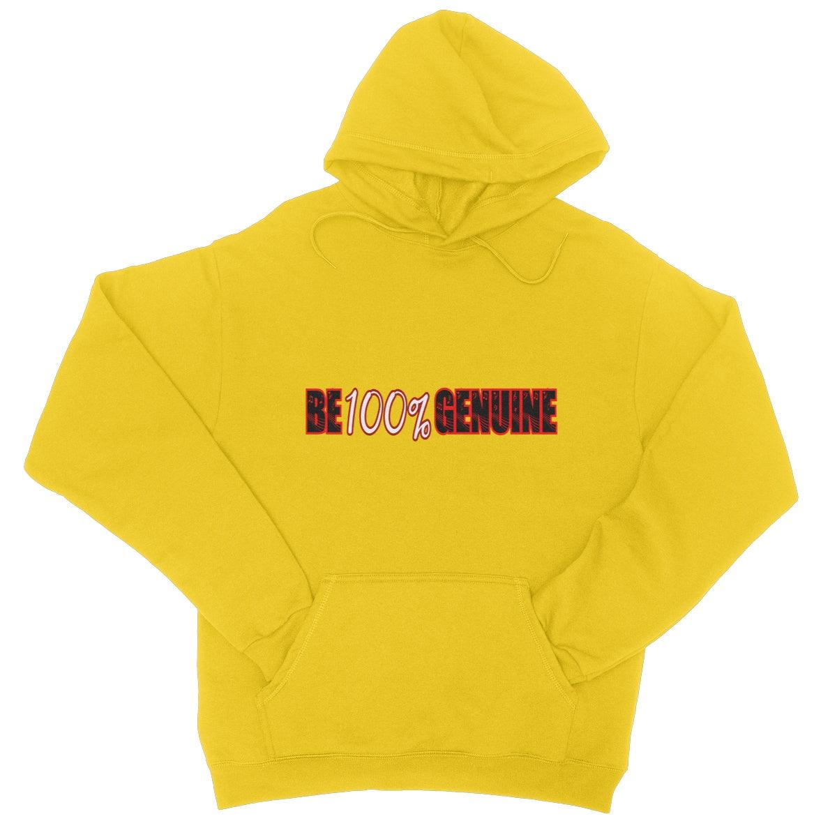 Be 100% Genuine College Hoodie - D'Sare 