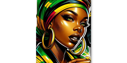 Gift For Her Rasta Queen Street Black Women Gift Snap Phone Case - D'Sare