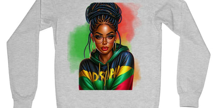 Irie Island Girl Crew Neck Sweatshirt by Prodigi