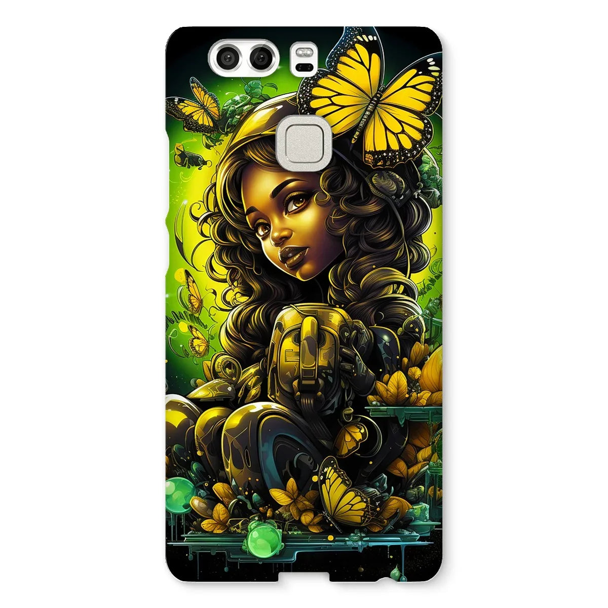 Urban Jungle Metamorphosis Muse Luminous Butterfly Queen Snap Phone Case - D'Sare