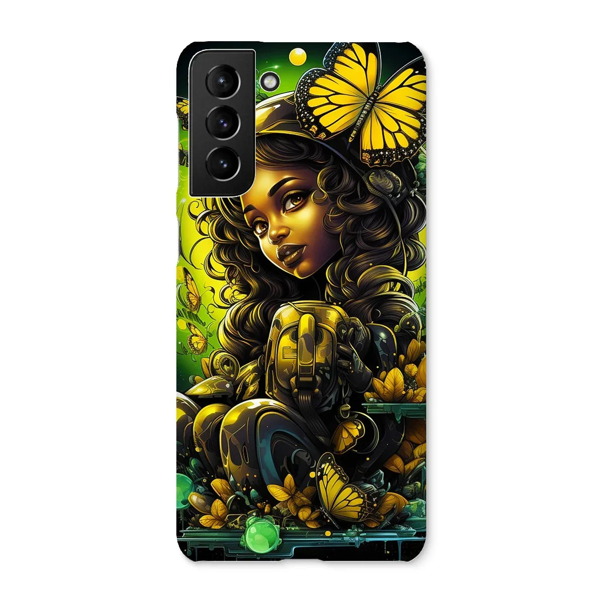 Urban Jungle Metamorphosis Muse Luminous Butterfly Queen Snap Phone Case - D'Sare