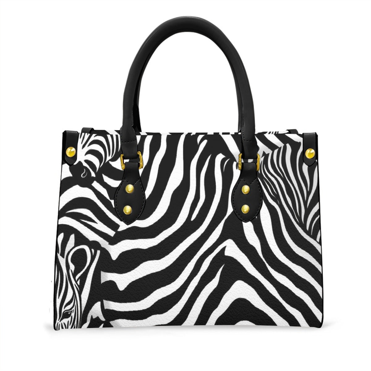 Women's Tote Bag With Black Handle - D'Sare