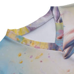 D'Sare Dolphin Dream Girl's V-neck T-shirt - D'Sare 