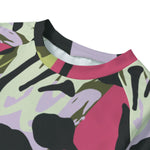 Raglan Sleeve With Wide Ankles Girl's Print Pyjama Sets - D'Sare 