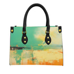 Women's Tote Bag With Black Handle - D'Sare