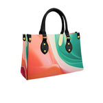 Women's Tote Bag With Black Handle - D'Sare