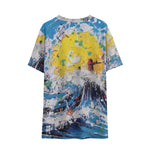 Crashing Waves Boy's V-neck T-shirt - D'Sare 