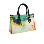 Women's Tote Bag With Black Handle