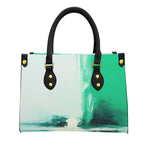 Women's Tote Bag With Black Handle