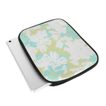 Botanical Bliss: Flora Turquoise iPad Sleeve Bag Case - D'Sare 