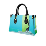 Women's Tote Bag With Black Handle - D'Sare