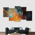 Five-piece Framed Murals - D'Sare