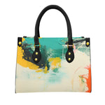 Women's Tote Bag With Black Handle