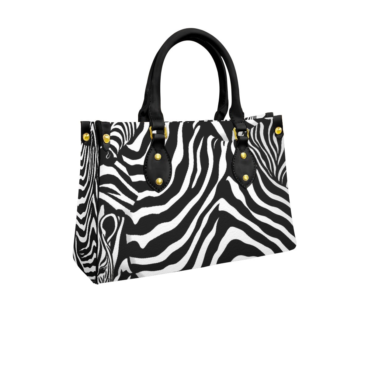 Women's Tote Bag With Black Handle - D'Sare