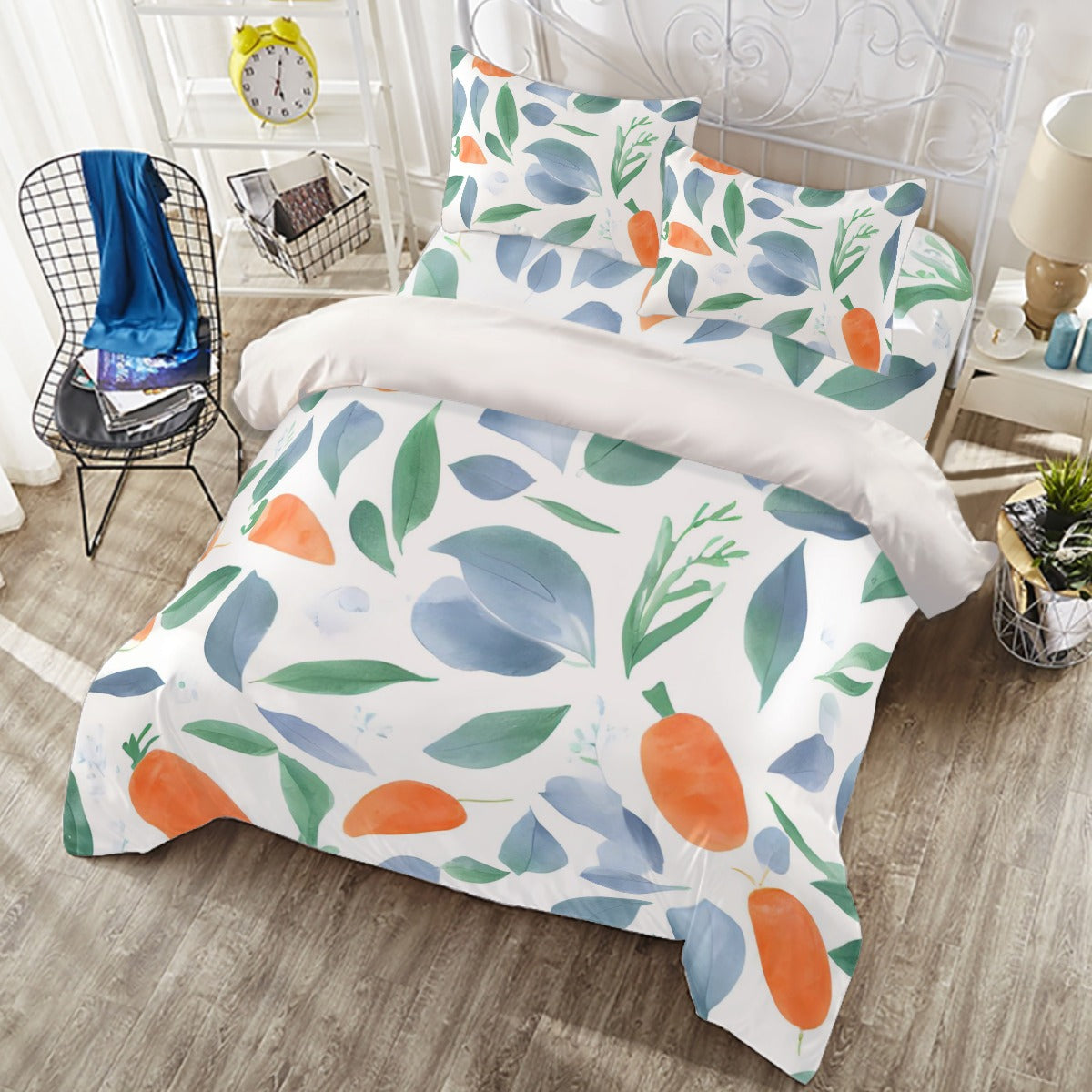 Spring Serenity Four-Piece Duvet Cover Set - D'Sare