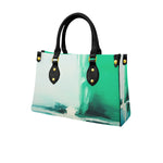 Women's Tote Bag With Black Handle