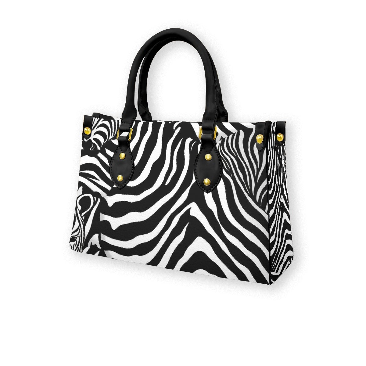 Women's Tote Bag With Black Handle - D'Sare