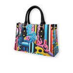 Women's Tote Bag With Black Handle - D'Sare