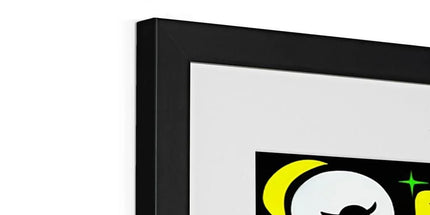 Graffiti Green and Yellow Abstract: A Dive into Vibrant Urban Art Framed & Mounted Print by Prodigi