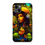 Urban Girl Neon Butterfly Headphone Pop Snap Phone Case - D'Sare